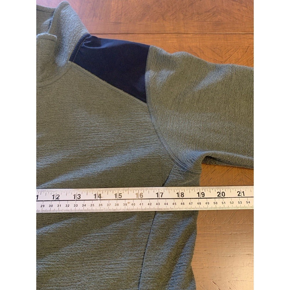 Woolx Merino Wool Blend Jacket Full Zip Women's Size S Green Lightweight - Picture 12 of 15